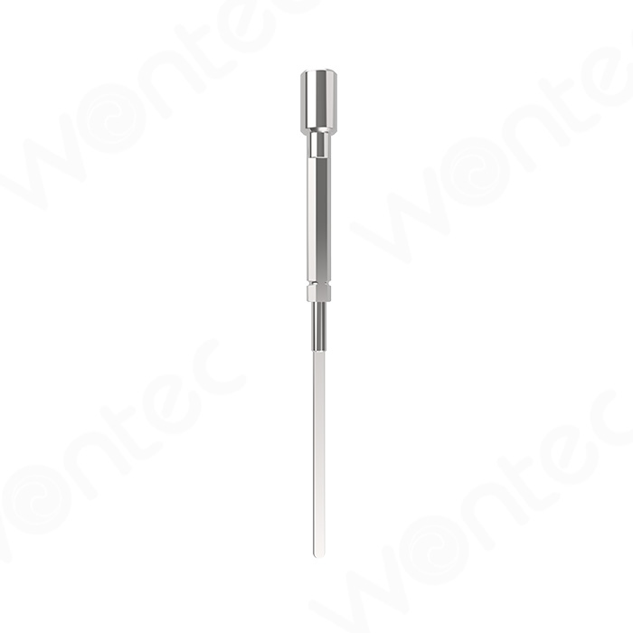 Straight mixing blade