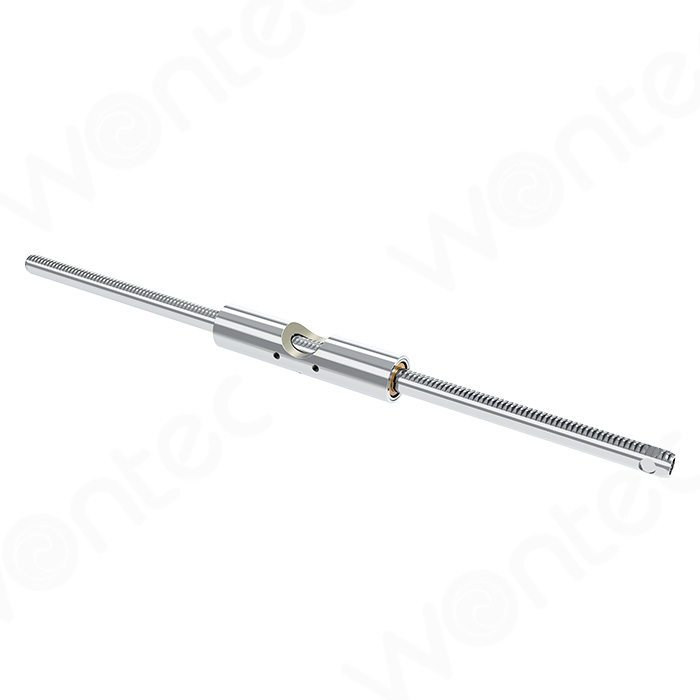 Rack rolling spline pair